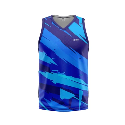 Mens Basketball Blue Storm Jersey