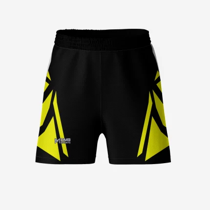 Mens Football Yellow Shade Shorts