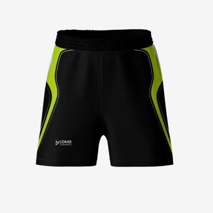 Mens Football Yellow Stripped Shorts