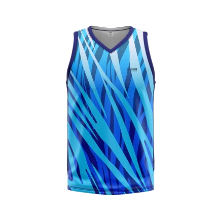 Mens Basketball Sky Blue Shade Jersey