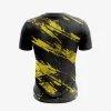 Mens Football Yellow Zebra Jersey