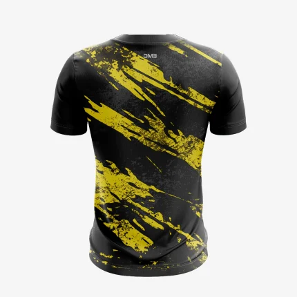 Mens Football Yellow Zebra Jersey