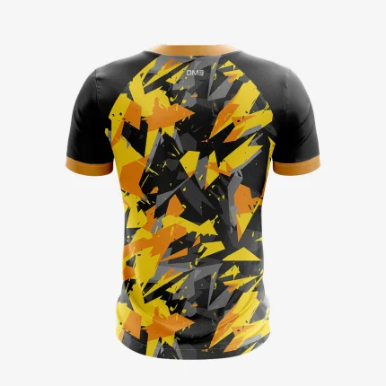 Mens Football Yellow Sparkle Jersey