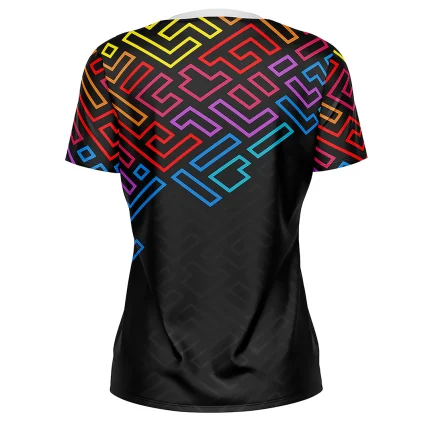 Womens Badminton Patch Jersey