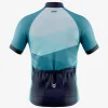 Mens Cycling Sky Blue Wave Jersey