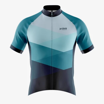 Mens Cycling Sky Blue Wave Jersey