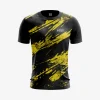 Mens Football Yellow Zebra Jersey