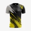 Mens Football Yellow Scratch Jersey
