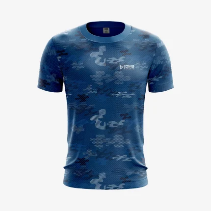 Mens Badminton Navy Blue Jersey