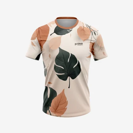 Cream Shahru Printed Tshirt