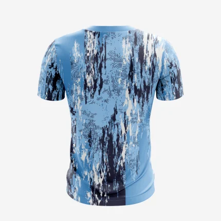 Blue Quantum Mens Football Jersey