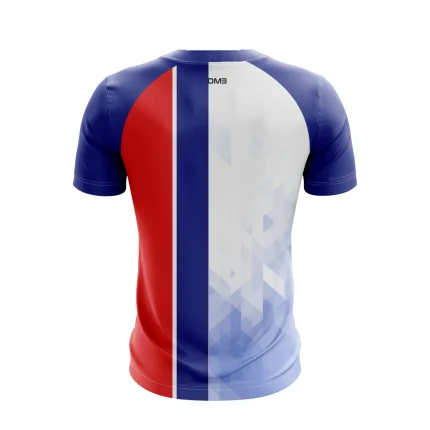 Blue Cola Mens Football Jersey