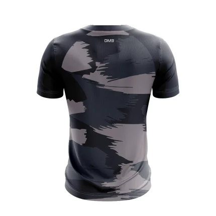 Black Fusion Mens Football Jersey