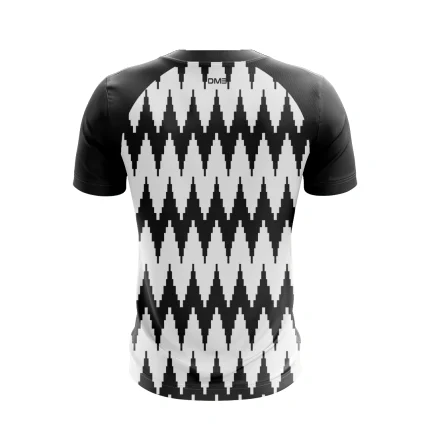 Black Wave Mens Football Jersey