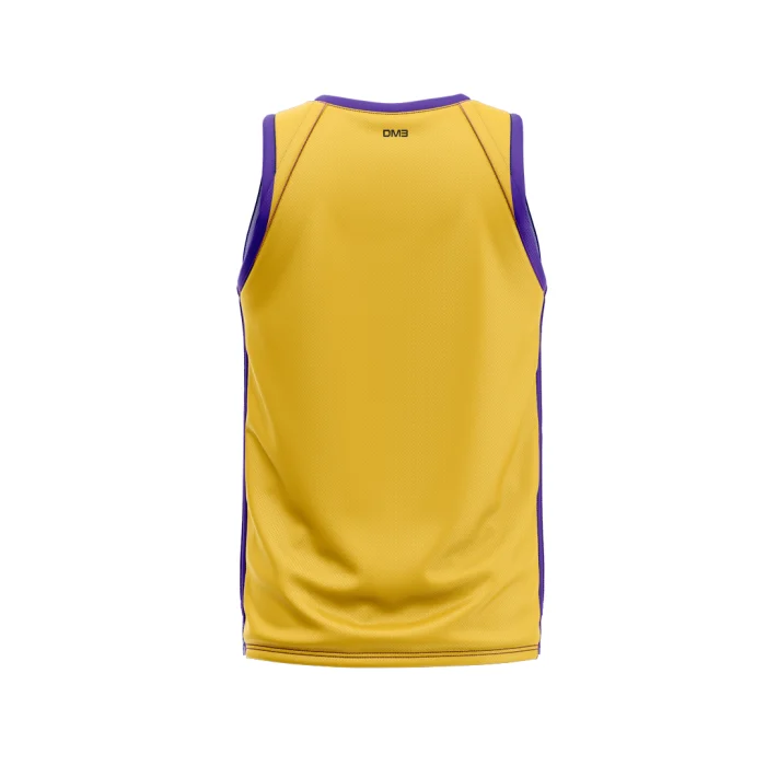 Mens Basketball Yellow Voltz Jersey