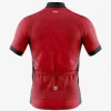 Mens Cycling Red Blaze Jersey