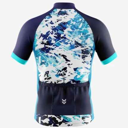 Mens Cycling Blue Surge Jersey