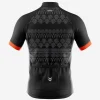 Mens Cycling Black Art Jersey