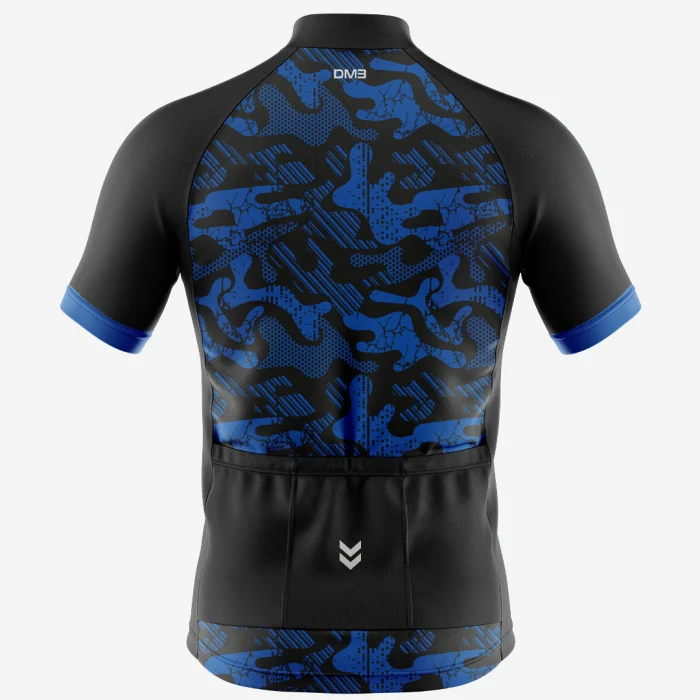 Mens Cycling Blue Pacer Jersey