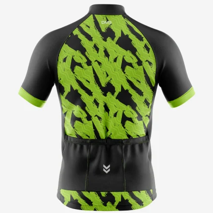 Mens Cycling Black Sprint Jersey