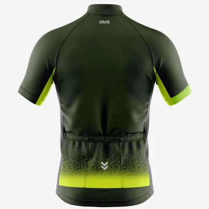 Mens Cycling Black Gusty Jersey