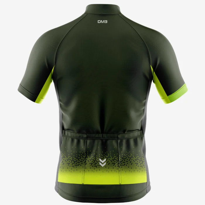 Mens Cycling Black Gusty Jersey
