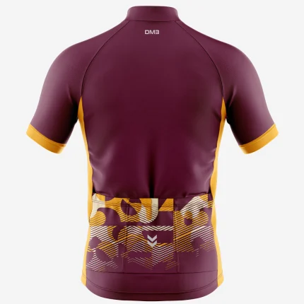 Mens Cycling Maroon Swift Jersey