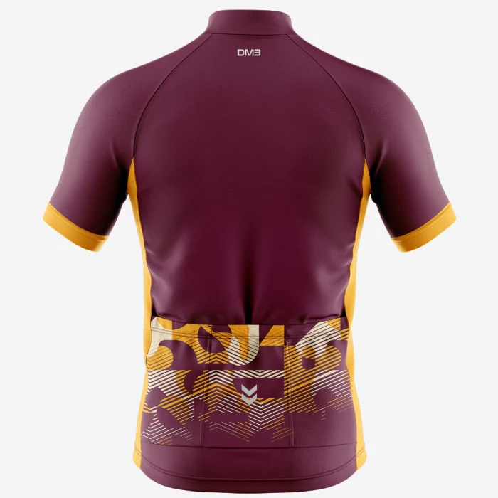 Mens Cycling Maroon Swift Jersey