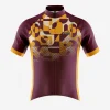 Mens Cycling Maroon Swift Jersey