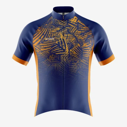 Mens Cycling Dark Blue Zonic Jersey