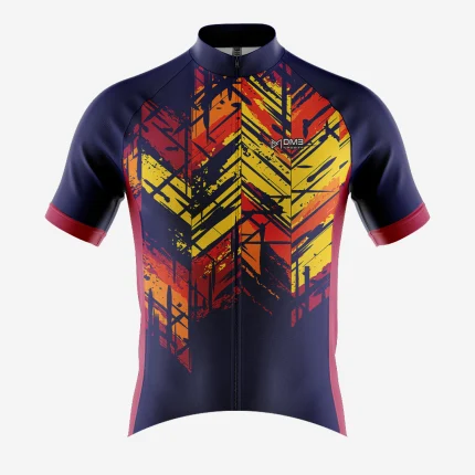 Mens Cycling Yellow Verve Jersey
