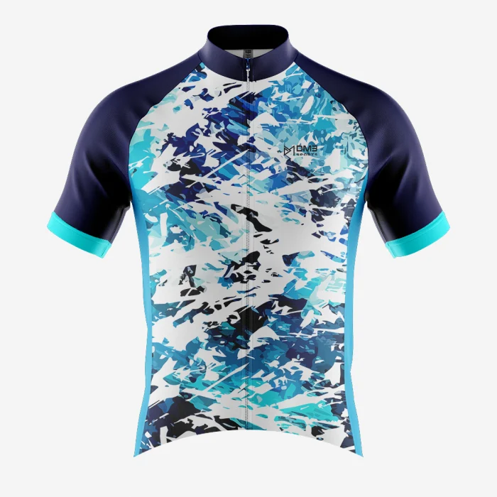 Mens Cycling Blue Surge Jersey