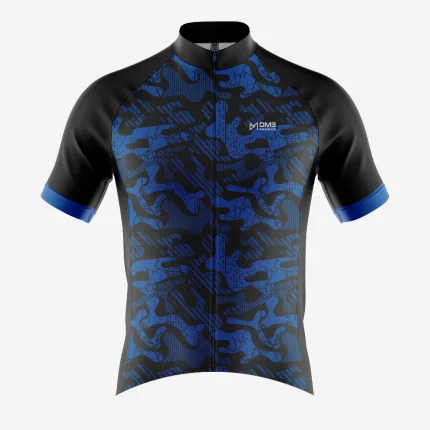 Mens Cycling Blue Pacer Jersey