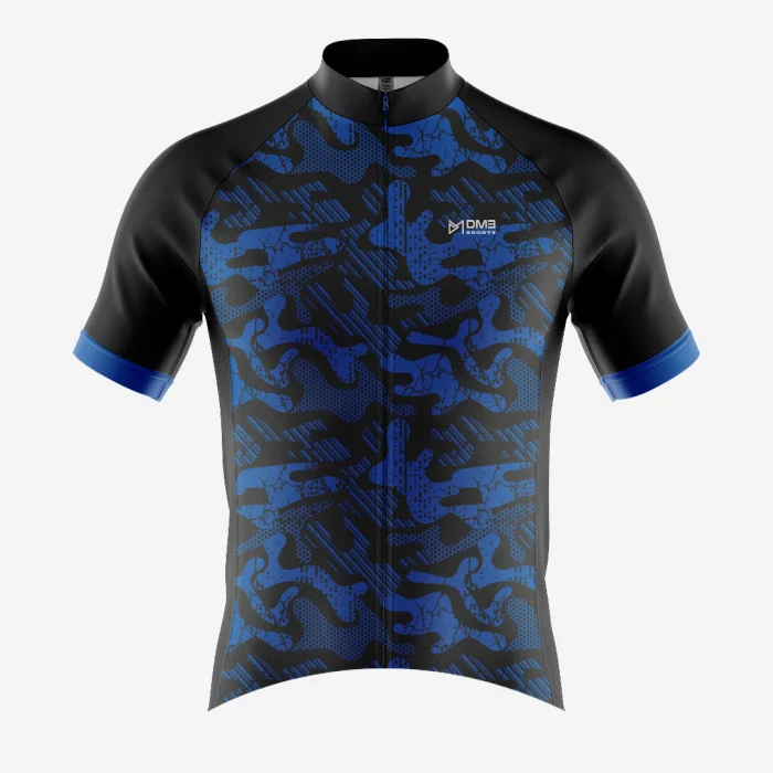 Mens Cycling Blue Pacer Jersey