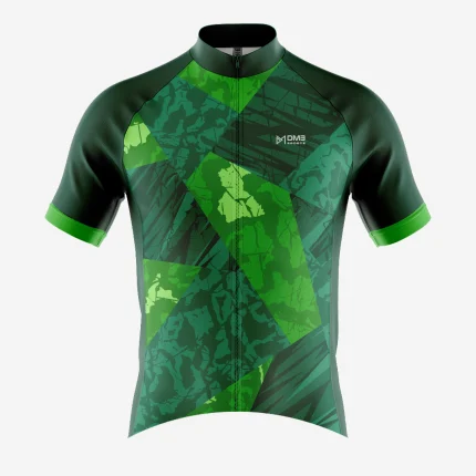 Mens Cycling Green Zingy Jersey