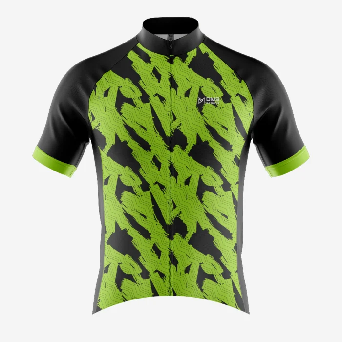 Mens Cycling Black Sprint Jersey