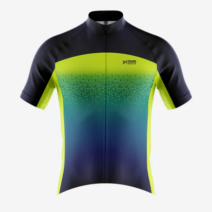 Mens Cycling Blue Glide Jersey