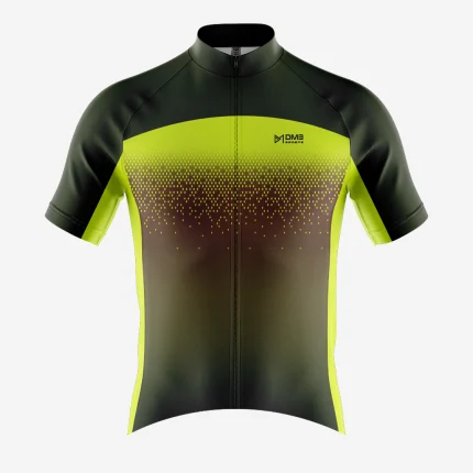 Mens Cycling Black Gusty Jersey
