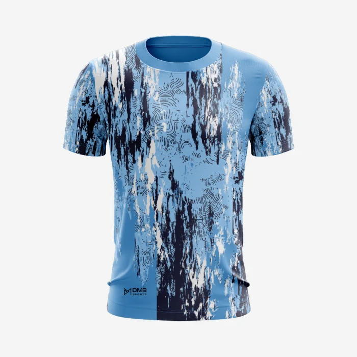 Blue Quantum Mens Football Jersey