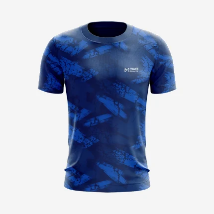 Blue Nebula Mens Football Jersey