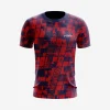 Red Sprints Mens Football Jersey