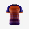 Orange Pixel Threads Mens Tennis Jersey