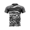 Mens Kabaddi Black Zebra Jersey