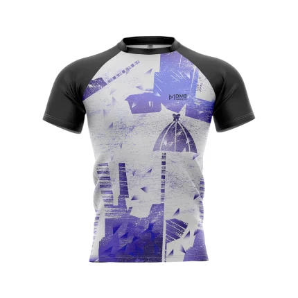 Mens Kabaddi White Shatter Jersey