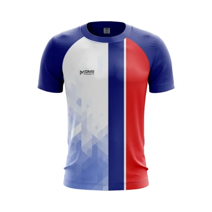 Blue Cola Mens Football Jersey