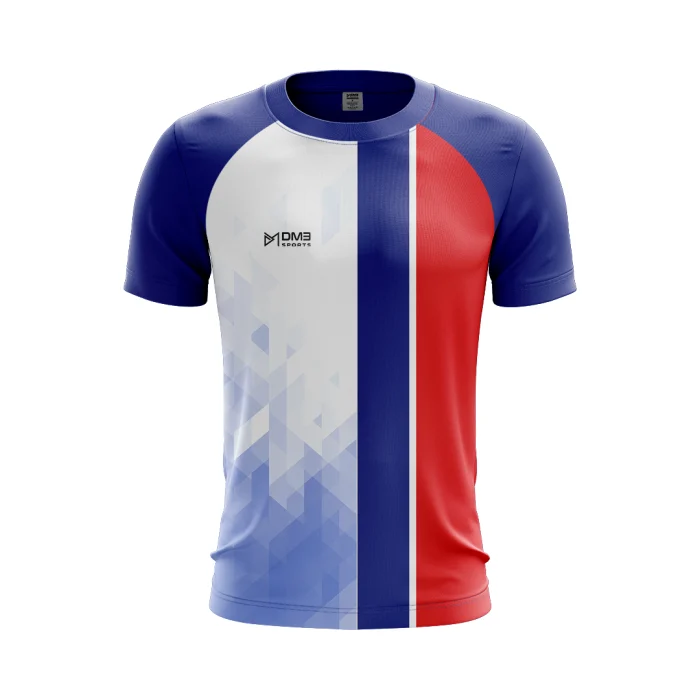 Blue Cola Mens Football Jersey