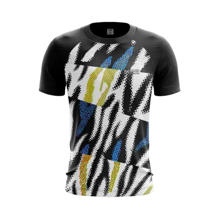 Black Surge Mens Football Jersey