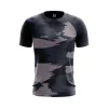 Black Fusion Mens Football Jersey