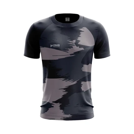 Black Fusion Mens Football Jersey