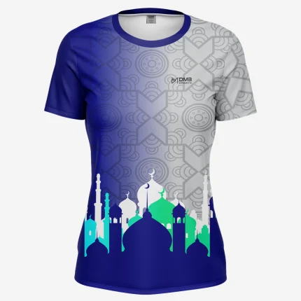 Blue Inferno Womens Football Jersey